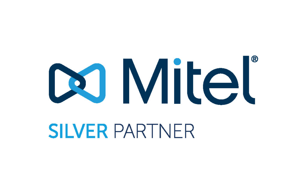 Logo MITEL Silber Partner